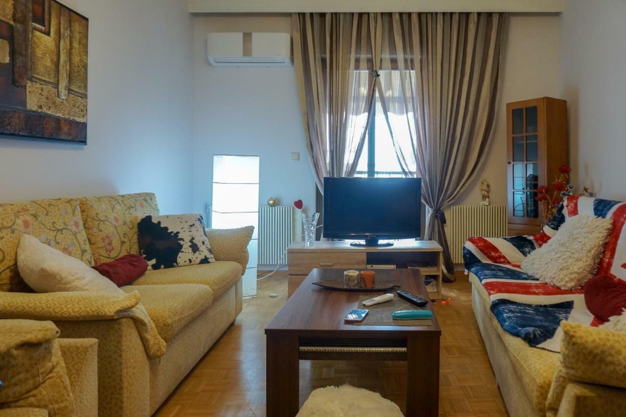 カヴァラPeaceful & Styled Flat, 2 Bdrms, Wifi, Smart Tvアパートメント エクステリア 写真